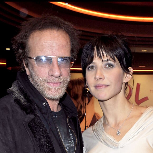 Christophe Lambert et Sophie Marceau - Première du film "Lol" au cinéma Gaumont Marignan à Paris.