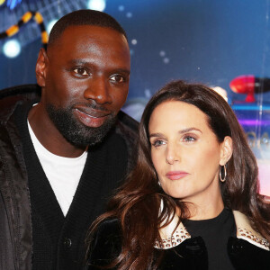 Omar Sy et sa femme Hélène - Lancement de "1,2,3... Noël" lors de l'inauguration des vitrines et du sapin des Galeries Lafayette Haussmann à Paris.