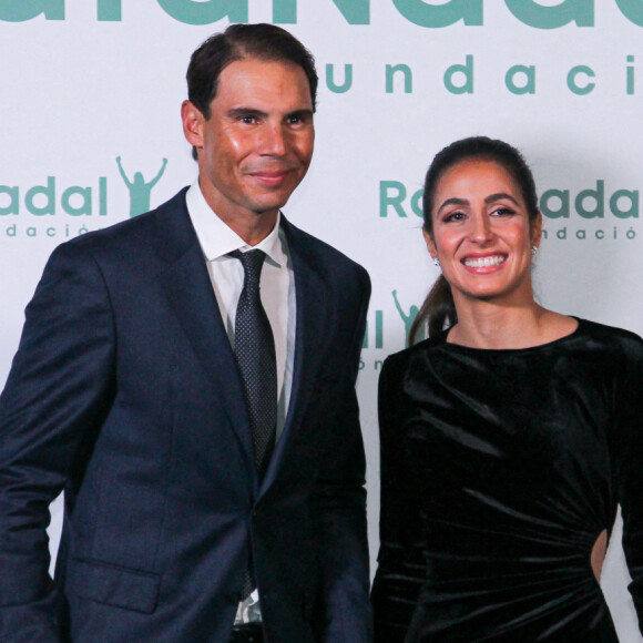 Rafael Nadal, fondateur de Rafa Nadal Foundation et Xisca Perello, directrice générale de Rafa Nadal Foundation - Rafael Nadal fête le 10 ème anniversaire de son association "Rafa Nadal Foundation" au Consulat italien à Madrid.