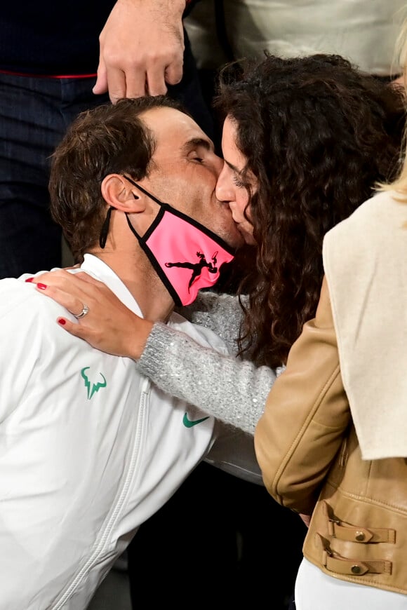 Xisca Perello, la femme de Rafael Nadal le 11 octobre 2020. © JB Autissier / Panoramic / Bestimage.