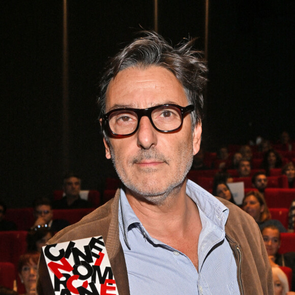 Yvan Attal durant la soirée de clôture et remise des prix de la 4eme édition du Nice Festival CinéRoman au cinéma Pathé Gare du Sud à Nice, le 9 octobre 2022.