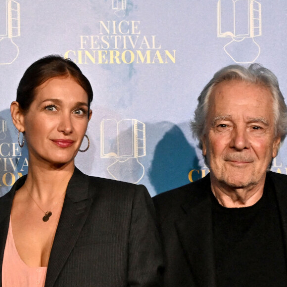 Yvan Attal Caroline Anglade, Pierre Arditi et Pascale Arbillot durant la soirée de clôture et remise des prix de la 4eme édition du Nice Festival CinéRoman au cinéma Pathé Gare du Sud à Nice, le 9 octobre 2022.
