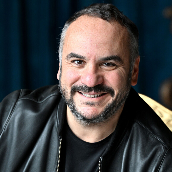 François-Xavier Demaison au photocall du film "Le syndicaliste" à l'hôtel Negresco lors de la 4ème édition du festival Cinéroman à Nice le 9 octobre 2022. © Bruno Bebert / Bestimage 