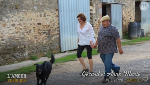 Gérard et Anne-Marie annoncent leur mariage dans "L'amour vu du pré", le 10 octobre 2022, sur M6