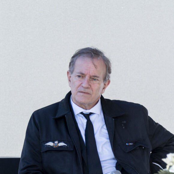 Exclusif - Francis Huster - Festival des Livres et des Artistes organisé par l'association "Lecture pour Tous" engagée dans la lutte contre l'illettrisme au Mail Branly à Paris le 3 juillet 2022. © Pierre Perusseau / Jack Tribeca / Bestimage 