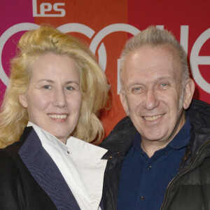 Christine Bergstrom et Jean-Paul Gaultier - Générale du spectacle "Les Coquettes" au Grand Point Virgule à Paris le 4 avril 2016. © Coadic Guirec/Bestimage