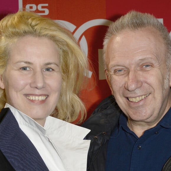 Christine Bergstrom, Jean-Paul Gaultier - Générale du spectacle "Les Coquettes" au Grand Point Virgule à Paris le 4 avril 2016. © Coadic Guirec/Bestimage.