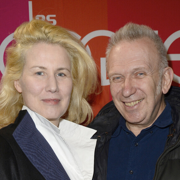 Christine Bergstrom, Jean-Paul Gaultier - Générale du spectacle "Les Coquettes" au Grand Point Virgule à Paris le 4 avril 2016. © Coadic Guirec/Bestimage.