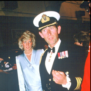 Lady Diana et le prince Charles.