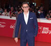 Le réalisateur Michel Hazanavicius arrive à la projection du film "Coupez" lors de la 17ème édition du Festival International du Film de Rome, Italie, le 14 octobre 2022.