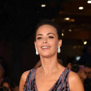 Bérénice Bejo arrive à la projection du film "Coupez" lors de la 17ème édition du Festival International du Film de Rome, Italie, le 14 octobre 2022.