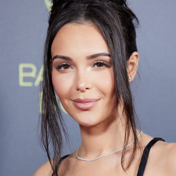 Nabilla Vergara - Photocall de la 66ème cérémonie du Ballon d'Or au Théâtre du Chatelet à Paris le 17 octobre 2022. © Cyril Moreau/Bestimage 