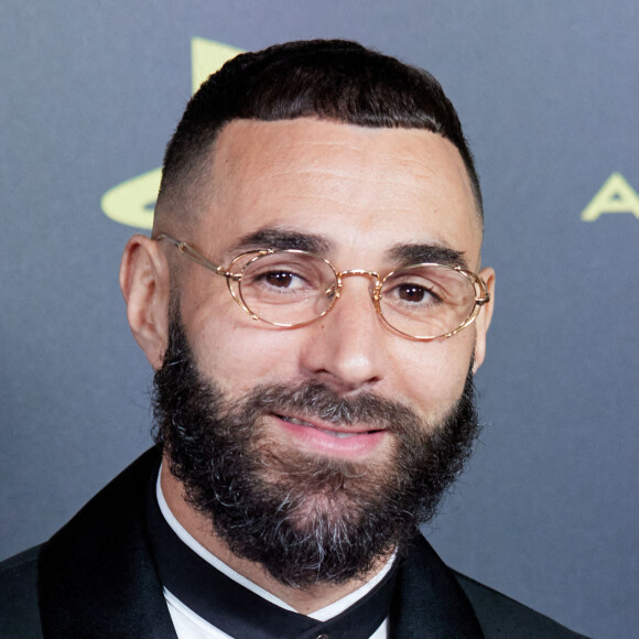Karim Benzema - Photocall de la 66ème cérémonie du Ballon d'Or au Théâtre du Chatelet à Paris. © Cyril Moreau/Bestimage