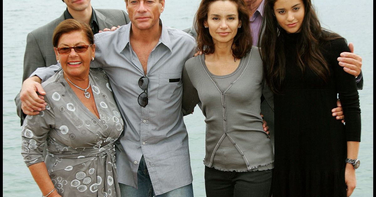 Jean Claude Van Damme Dzieci - Jean-Claude Van Damme, ses parents, Elaine et Eugene, sa femme Gladys