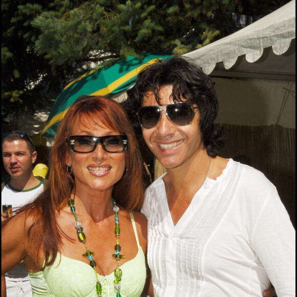 Julie Pietri et Jean-Luc Lahaye - Garden des rois au château de Bertichère.
