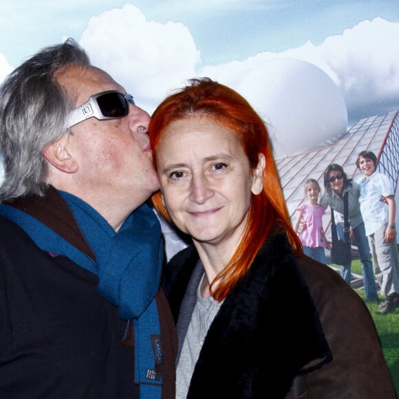 Gilbert Montagné et sa femme Nikole - Archive - 25ème anniversaire du Futuroscope à Poitiers le 17 décembre 2011.
