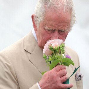 Le prince Charles, prince de Galles, et Camilla Parker Bowles, duchesse de Cornouailles, visitent l'exposition horticole "Sandringham Flower Show"