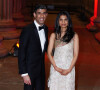 Rishi Sunak et son épouse Akshata Murty à Londres. © Ian West/PA Wire/ABACAPRESS.COM