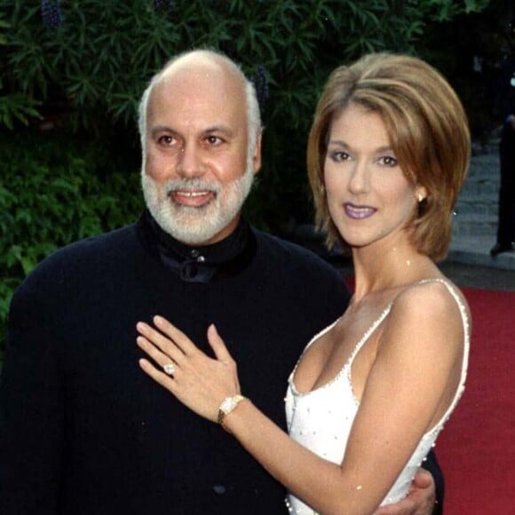 Céline Dion et René Angélil aux World Music Awards, à Monaco.