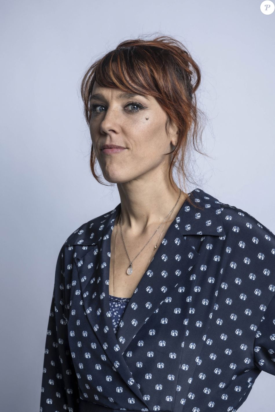 La chanteuse Zaz (Isabelle Geffroy) - Backstage - Enregistrement de l ...