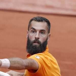 Benoit Paire (FRA) lors du premier tour simple messieurs (jour 3) des Internationaux de France de tennis de Roland Garros à Paris, France, le 24 mai 2022. © Michael Baucher/Panoramic/Bestimage 