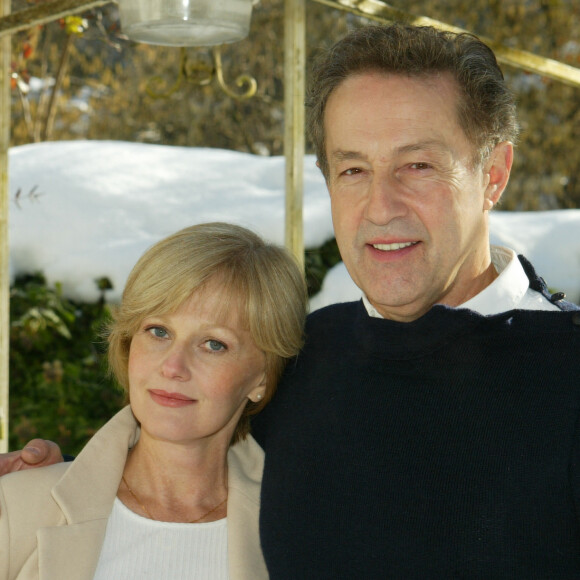 Archives - Elisa Servier et Gérard Klein lors du Festival International du Film de Télévision de Luchon, le 8 février 2003. © Frédéric Piau/Bestimage
