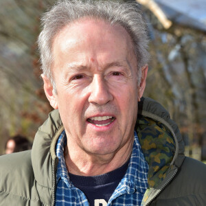 Gérard Klein lors du lancement de l'opération Kinder "Qui Court Donne !" au profit du Secours Populaire à la Grande Verrière du Jardin d'Acclimatation à Paris, le 2 mars 2016. © Giancarlo Gorassini/Bestimage