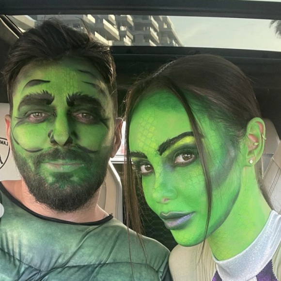 Nabilla dévoile son costume et ceux de son mari Thomas Vergara et de leurs deux enfants, Milann et Leyann, pour Halloween - Instagram