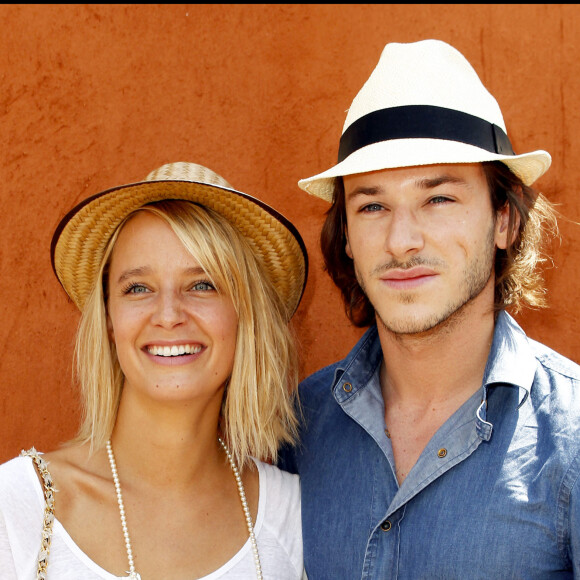 Gaspard Ulliel et Jordane Crantelle à Roland-Garros le 4 juin 2010