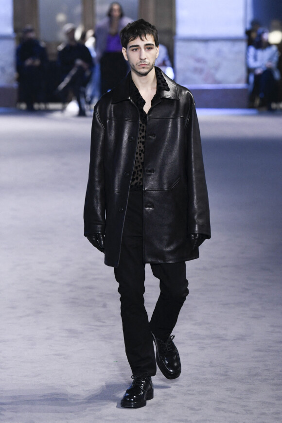Ben Attal - Défilé de mode prêt-à-porter automne-hiver 2022/2023 AMI lors de la fashion week de Paris. Le 19 janvier 2022 