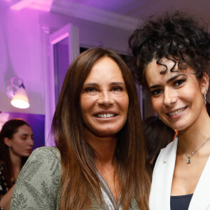 Exclusif - Nathalie Marquay Pernaut, Phany Brière Marret- Personnalités au lancement de la gamme "Crystal Bright" de la marque Rexaline à Paris. Le 27 octobre 2022 © Christophe Clovis / Bestimage 