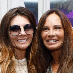 Exclusif - Véronika Loubry, Nathalie Marquay Pernaut - Personnalités au lancement de la gamme "Crystal Bright" de la marque Rexaline à Paris. © Christophe Clovis / Bestimage 