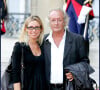 Didier Barbelivien et sa femme Laure au palais de l'Elysée en 2008