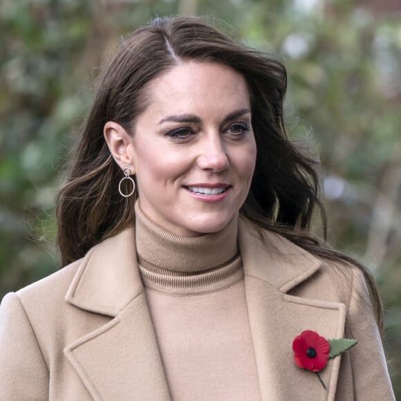 Le prince William, prince de Galles, et Catherine (Kate) Middleton, princesse de Galles, se rendent à Scarborough pour lancer un financement destiné à soutenir la santé mentale des jeunes, dans le cadre d'une collaboration dirigée par la Royal Foundation le 3 novembre 2022. 