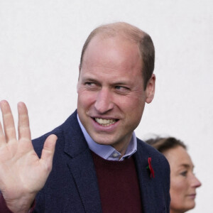 Le prince William, prince de Galles, et Catherine (Kate) Middleton, princesse de Galles, se rendent à Scarborough pour lancer un financement destiné à soutenir la santé mentale des jeunes, dans le cadre d'une collaboration dirigée par la Royal Foundation le 3 novembre 2022. 