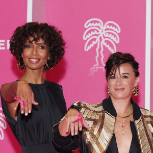 Sonia Rolland et Beatrice de La Boulaye - 5ème soirée du 4ème Canneseries au Palais des Festivals à Cannes, le 12 octobre 2021.