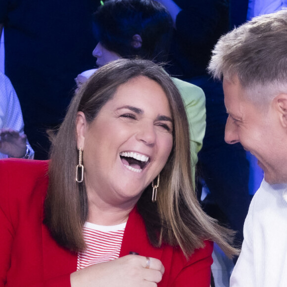 Valérie Benaim, Matthieu Delormeau - Enregistrement de l'émission "TPMP (Touche Pas à Mon Poste)", présentée par C.Hanouna et diffusée en direct sur C8 le 21 avril 2022 © Jack Tribeca / Bestimage 