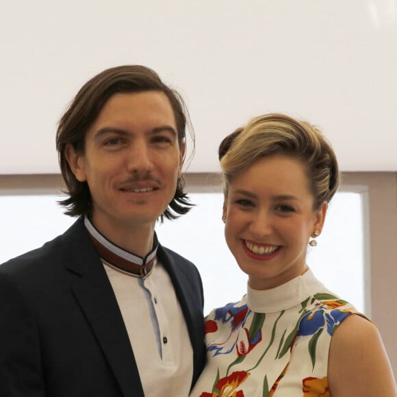 Jazmin Grace Grimaldi, la fille du prince Albert II de Monaco, avec son compagnon Ian Mellencamp en marge du tournoi Rolex Monte-Carlo Masters 2018 à Roquebrune Cap Martin le 19 avril 2018. © Claudia Albuquerque / Bestimage 