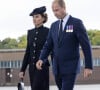 Le prince William, prince de Galles, et Catherine (Kate) Middleton, princesse de Galles, au centre d'entraînement de l'armée (ATC) Pirbright à Guildford.