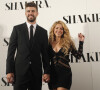 info du 4 juin 2022 - Gerard Piqué et la chanteuse Shakira officialisent leur séparation après douze ans de relation - La chanteuse Shakira est venue présenter son nouvel album, le 10 ème intitulée Shakira, en présence de Gerard Piqué à Barcelone le 20 mars 2014 