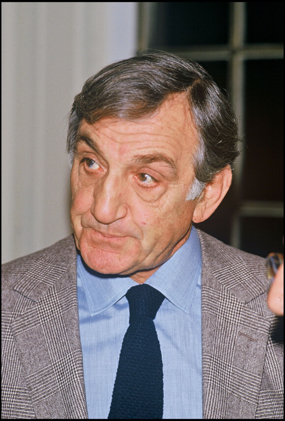 Lino Ventura le 7 janvier 1986