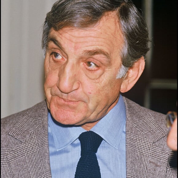 Lino Ventura le 7 janvier 1986