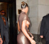 Khloe Kardashian à la sortie de l'hôtel "Ritz-Carlton" à New York, le 7 novembre 2022. 