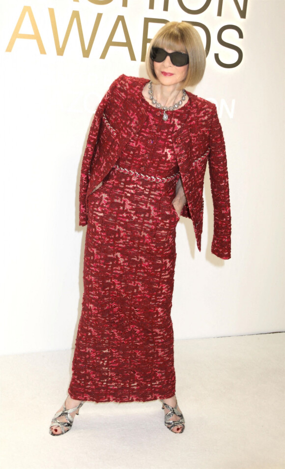 Anna Wintour lors de la soirée des CFDA Fashion Awards à la Casa Cipriani sur Cipriani South Street à New York City, New York, Etats-Unis, le 7 novembre 2022. 