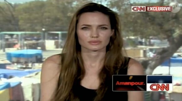 Lors d'une interview pour CNN exclusive, Angelina Jolie parle des enfants d'Haïti