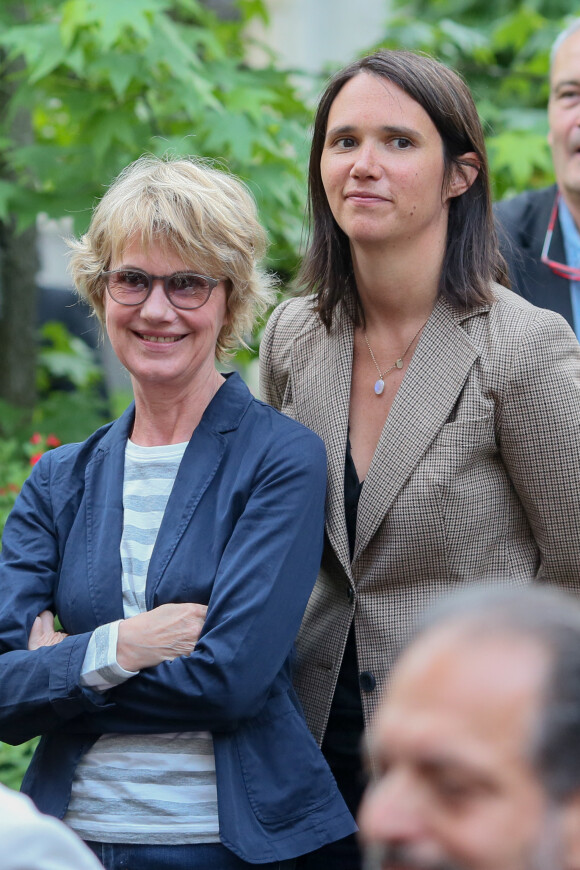 Exclusif - Miou-Miou (de son vrai nom Sylvette Herry) et sa fille Jeanne Herry (prix nouveau talent cinéma) - Fête des prix SACD 2015 à la SACD (la Société des auteurs et compositeurs dramatiques) à Paris, le 15 juin 2015. 