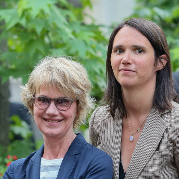 Exclusif - Miou-Miou (de son vrai nom Sylvette Herry) et sa fille Jeanne Herry (prix nouveau talent cinéma) - Fête des prix SACD 2015 à la SACD (la Société des auteurs et compositeurs dramatiques) à Paris, le 15 juin 2015. 