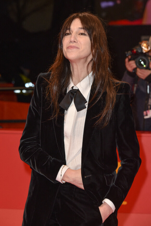 Charlotte Gainsbourg à la première du film "Les passagers de la nuit" lors de la 72ème édition du festival international du film de Berlin (La Berlinale 2022), le 13 février 2022. 