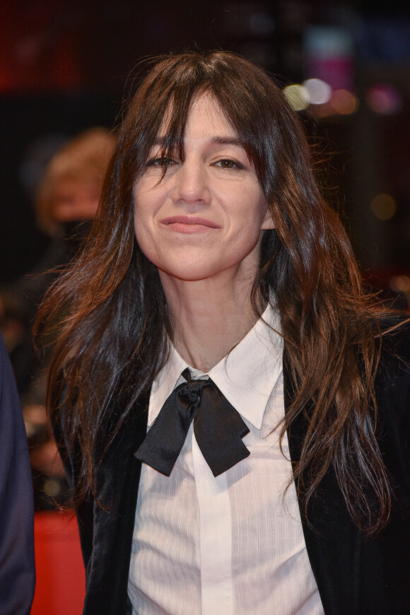 Charlotte Gainsbourg à la première du film "Les passagers de la nuit" lors de la 72ème édition du festival international du film de Berlin (La Berlinale 2022), le 13 février 2022. 