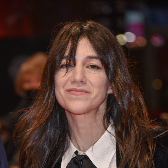 Charlotte Gainsbourg à la première du film "Les passagers de la nuit" lors de la 72ème édition du festival international du film de Berlin (La Berlinale 2022), le 13 février 2022. 